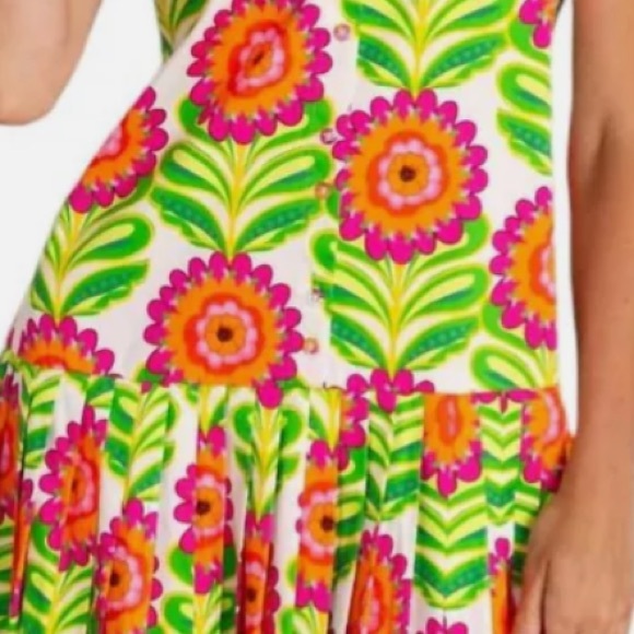 Alden Adair Bella Dress - White Sunflower - Picture 10 of 10